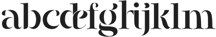 Fellee Stencil Regular otf (400) Font LOWERCASE