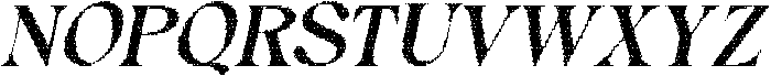 Felonia Disco Italic otf (400) Font UPPERCASE
