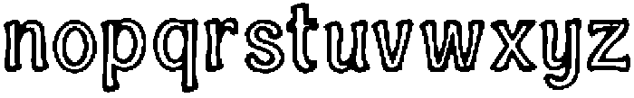 Femera ttf (400) Font LOWERCASE
