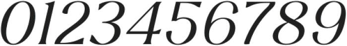 Femero Regular italic otf (400) Font OTHER CHARS