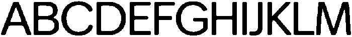Femi Chic Sans Regular otf (400) Font UPPERCASE