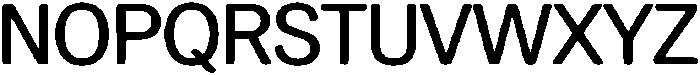 Femi Chic Sans Regular otf (400) Font UPPERCASE