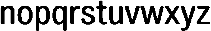Femi Chic Sans Regular otf (400) Font LOWERCASE