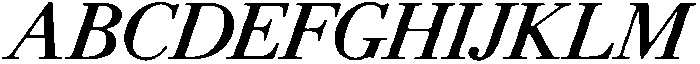Femi Chic Serif Regular otf (400) Font UPPERCASE