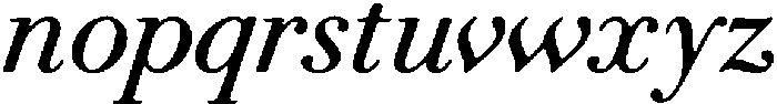 Femi Chic Serif Regular otf (400) Font LOWERCASE