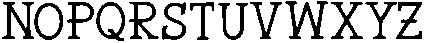 Femuru ttf (400) Font LOWERCASE
