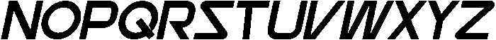 Fenoment Italic otf (400) Font UPPERCASE
