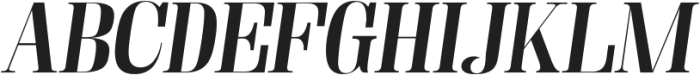 Fenoura Bold Semi Expanded Slant otf (700) Font