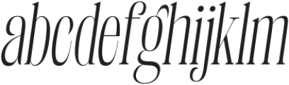 Fenoura Condensed Slant otf (400) FONT