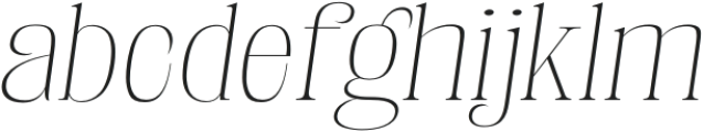 Fenoura Extra Light Semi Expanded Slant otf (200) FONT
