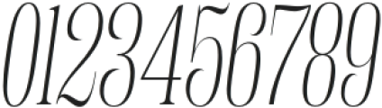 Fenoura Light Condensed Slant otf (300) Font OTHER CHARS