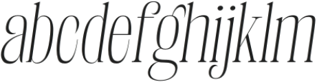 Fenoura Light Semi Condensed Slant otf (300) FONT