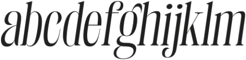Fenoura Medium Semi Condensed Slant otf (500) FONT