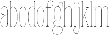 Fenoura Thin Condensed otf (100) FONT
