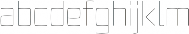 Fenton Thin otf (100) Font LOWERCASE