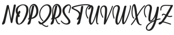 Fentonic Script otf (400) Font UPPERCASE
