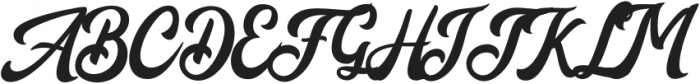 Fenway-Regular otf (400) Font UPPERCASE