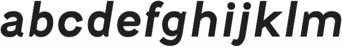 Fenwick Bold Italic otf (700) Font LOWERCASE