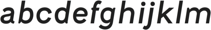 Fenwick Italic otf (400) Font LOWERCASE