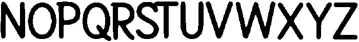 Fepu ttf (400) Font UPPERCASE