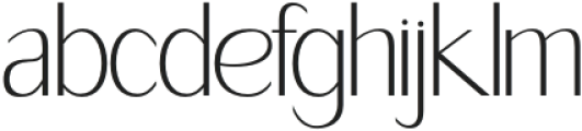 Feragie Extra Light otf (200) Font LOWERCASE