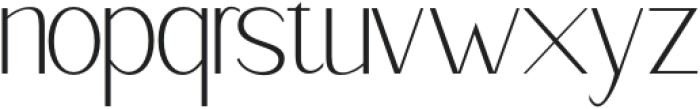 Feragie Extra Light otf (200) Font LOWERCASE