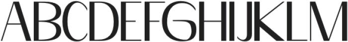 Feragie-Regular otf (400) Font UPPERCASE