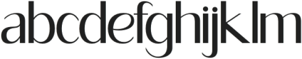 Feragie-Regular otf (400) Font LOWERCASE