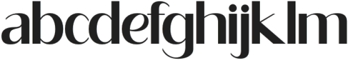 Feragie Semi Bold otf (600) Font LOWERCASE