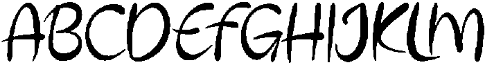 Ferdan Ligate otf (400) Font UPPERCASE