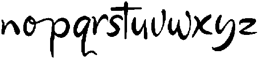 Ferdan Ligate otf (400) Font LOWERCASE