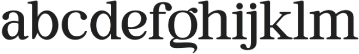 Fergina Regular otf (400) Font LOWERCASE