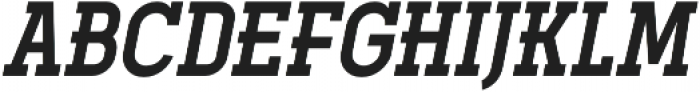 Ferguson Bold Italic otf (700) Font UPPERCASE