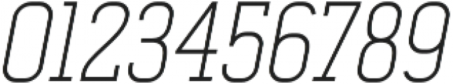 Ferguson Light Italic otf (300) Font OTHER CHARS
