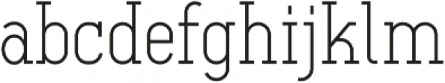 Ferguson Light otf (300) Font LOWERCASE
