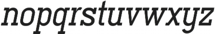 Ferguson Medium Italic otf (500) Font LOWERCASE