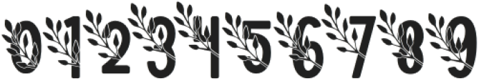 Fern Fronds Six otf (400) Font OTHER CHARS