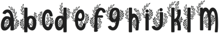 Fern Fronds Three otf (400) Font LOWERCASE