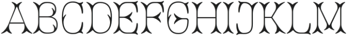 Fernaria otf (400) Font UPPERCASE