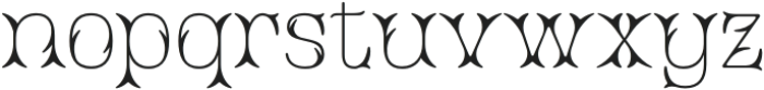 Fernaria otf (400) Font LOWERCASE