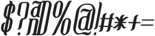 Fernolester-Italic otf (400) Font OTHER CHARS