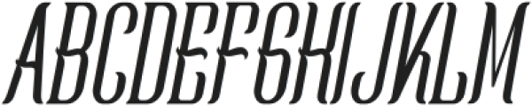 Fernolester-Italic otf (400) Font UPPERCASE