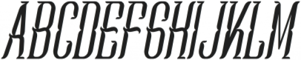 FernolesterInStyle-Italic otf (400) Font UPPERCASE