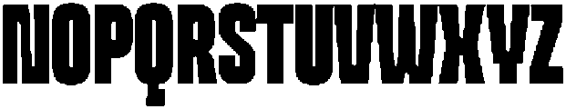 Ferron Condensed otf (400) Font UPPERCASE