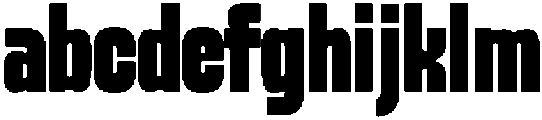 Ferron Condensed otf (400) FONT