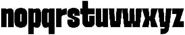 Ferron Condensed otf (400) Font LOWERCASE