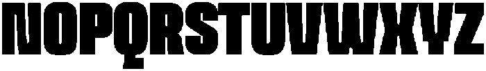 Ferron Expanded otf (400) Font UPPERCASE