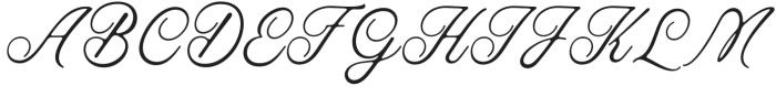 Festival Britony Script Regular otf (400) Font UPPERCASE