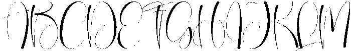 Festival Regular otf (400) Font UPPERCASE