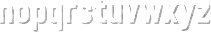Festivo LC R Lines otf (400) Font LOWERCASE